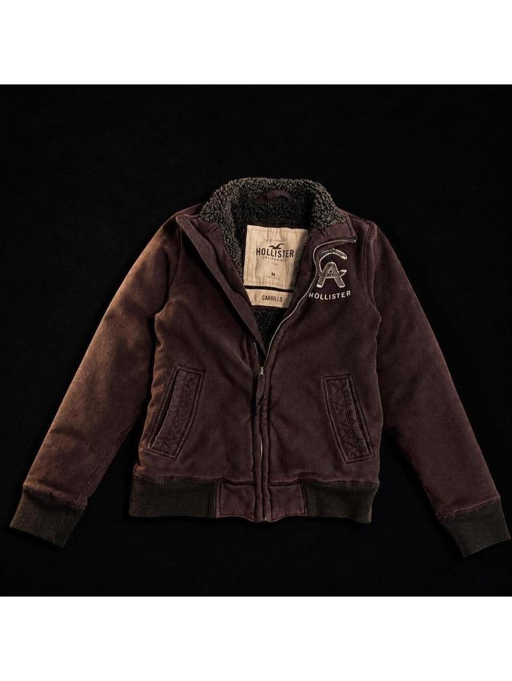 Hollister Cabrillo brown jacket Men’s Medium
